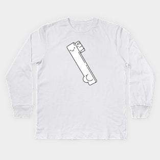 Toot Brush Kids Long Sleeve T-Shirt